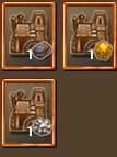 1x Industrielle Esenmine, 1x Industrielle Goldmine, 1x Industrielle Titanmine T7