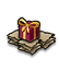 Geschenkpapierreste